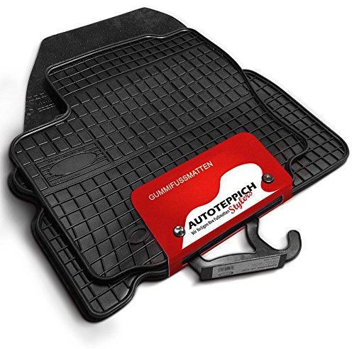 Autoteppich Stylers Gummimatten passend für Mercedes Benz W176 A-Klasse ab 2012-4tlg