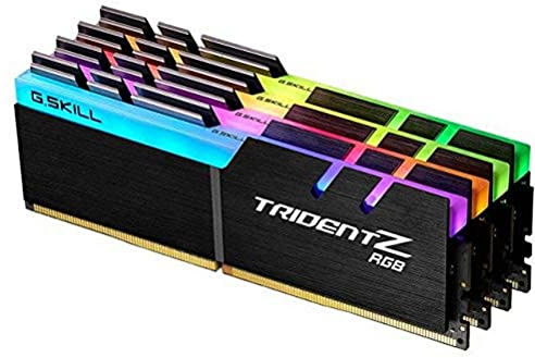 G.skill Tridentz Rgb Series - Ddr4 - 64 Gb: 4 X 16 Gb - Dimm 288-Pin - 3200 Mhz / Pc4-25600 - Cl16 - 1.35 V - Ungepuffert - NoN-Ecc (f4-3200c16Q-64gt