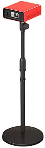 Projector Stand, Adjustable Stand Projector Mount Stand Projector Stand Height Extendable Length 31 to 63 Inch Adjustable 360°Angle Rotatable Projector Mount Black Outdoor Foldable Stand for Stage Stu