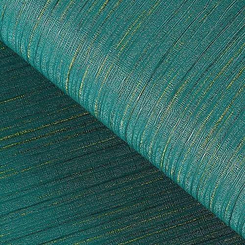 FunStick Papel Pintado Autoadhesivo Vintage para Muebles Verde 40CM x 2M Papel Adhesivo para Muebles Verde Oro Manualidades de Armario Impermeable Vinilo Adhesivo Pared Decorativo Dormitorio Vintage