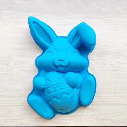 1stk Silikonfondant Osterei Osterhasen-ei Gummiformen Aus Silikon Ostern Süßigkeiten Form Schokolade Kaninchen Bunny Formen Ostern Silikon Pralinenformen Gewidmet Muffinblech 3d