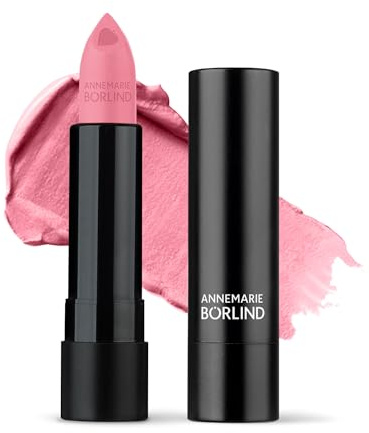 ANNEMARIE BÖRLIND LIPPEN EFFECTIVE NATURAL BEAUTY Lipstick Ice Rose (4,2g) - Intensive Farben & Glanz mit Pflegender Wirkung, Hyaluron Spendet Feuchtigkeit & Glättet