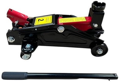 Suprills Hydraulic Trolley Floor Jack Heavy Duty 2 Ton Low Profile Trolley Jack Lifting Jack for Car Van Garage Tyre Repair - Efficient Car Jack and Trolley Jack for Garage and Auto Repair