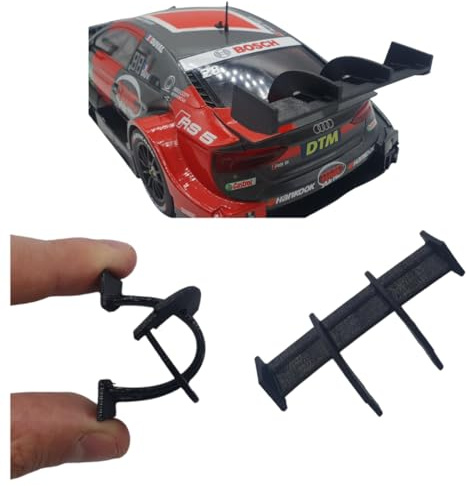 Blackslot Flexibler Spoiler – Carrera Zubehör für 124 Audi RS 5 DTM, Carrera Bahn Tuning Ersatzteil Kleinteil im Maßstab 1:24