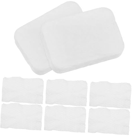PLAFOPE 8 Stück Teiliges Weiche Große Fusselfreie Baumwollpads für Gesichtsreinigung und Make up entfernung Vielseitig Verwendbar für Abschminktücher und Feuchte Kompressen für