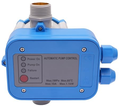 Pompe automatique - 220 V - Interrupteur à pression - Pompe à eau - Régulateur de pression automatique avec clapet anti-retour pour la maison, le jardin, l'arrosage
