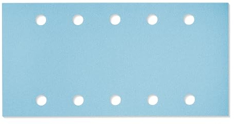 Festool 498946 Schleifstreifen STF 115x228 P80 Granat - 50er Pack | Schleifpapier für Füller, Farbe und Lack, ideal für VOC-Beschichtungen, resistent gegen Verstopfen, Granat P80 Körnung