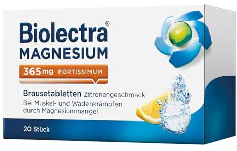 BIOLECTRA Magnesium 365 mg fortissimum Zitrone 20 St