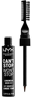 NYX CSWS Longwear Brow INK - Espresso Brow Kit