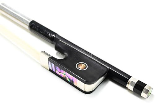 VINGOBOW Kohlefaser Cellobogen carbon bow Pernambuco Performance Tiefer und kraftvoller Klang schwarze Farbe Neue 4/4 Größe Art Nr. 100C