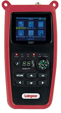 Labgear S201 Hand-held Satellite Meter Compatible DVB-S/S2 DISEqC 1.0/1