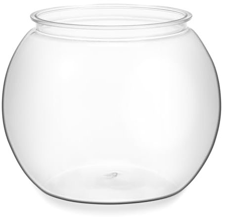 BESPORTBLE Plastic Goldfish Bowl, Fish Bowls for Goldfish Bubble Vase Globe Fish Tank Vase Pot Terrarium Keeper Plants Pot Candy Jars Hydroponic Succulent Planter