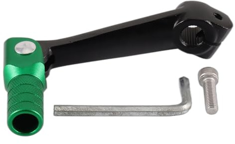 GOOFIT Verde Negro CNC Aleación De Aluminio Palancas De Cambio Cambiador De Pies Plegable Sustitución para T4 TGR MX6 M4 Most Dirt Pit Bikes ATV UTV