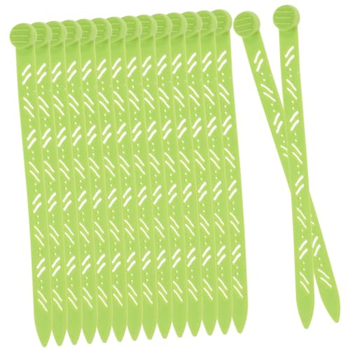 MUSISALY Tiges De Permanente Vertes 20 Pièces Taille Standard Pour Racines De Cheveux Rouleaux à Friser Moelleux Outil De Coiffure Maison Et Salon