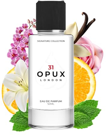 OPUX LONDON Alternative Inspired by Flowerbomb Perfume for Women – Jasmine, Rose & Patchouli, Eau de Parfum, Floral Sweet Scent, Perfect for Romantic Evenings, Daily Wear, High Longevity - 50ml