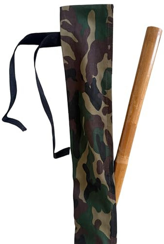 BAY BO Stab Camouflage Tragetasche Langstock, 200 cm, Baumwolle, mit Schnürung