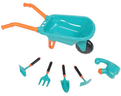 Warmhm 1 Satz Spielzeugset Für Bausatz Werkzeug Gartenrechen Für Gartenspielzeug Für Kleinkinder Kindergartengeräte Handhaben Gartenschaufel Für Green Plastik