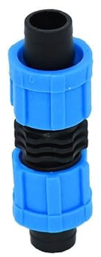 SHIOFRCN 20 Piezas, 16mm, Cinta de Goteo, Conector roscado, reparación de Manguera, Conector de riego de 5/8 , Accesorios de riego por Goteo