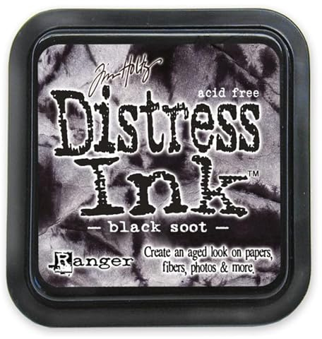 Tim Holtz Distress Ink Pad-Black Soot