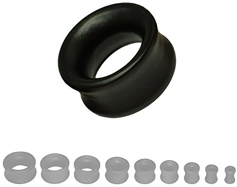 Soul-Cats 8-22mm Plug Holz Flesh Tunnel Tube Holzplug Double Flared braun schwarz beige