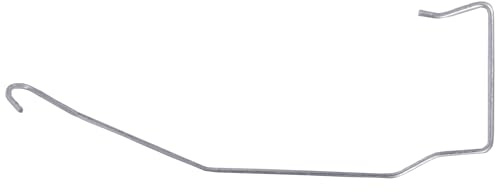 Seitenfalzklammer Typ 435/2,5 mm für Tonziegel, 100 Stück, für Latten 40 mm | Mit rundem Auge – verzinktem Stahl – Zur sicheren Befestigung von Dachziegeln an Dachlatten, Parotec