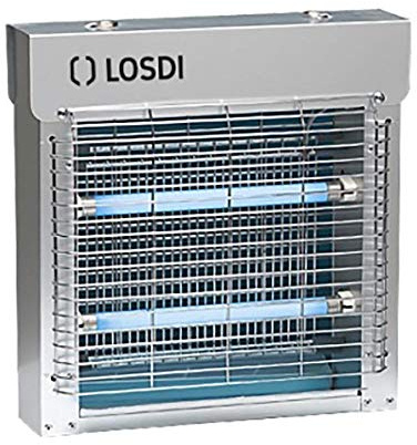 MATA-INSECTOS ELECTRICO LOSDI ALUMINIO 2X11W CI 2X11A