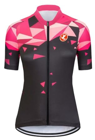 UGLY FROG Damen Radtrikot Kurzarm Trikot Fahrradbekleidung Fahrradtrikot Bikeshirt Fahrrad Trikot