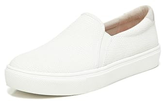 Dr. Scholl's Shoes Women's Nova Sneaker, White Snake, 5 UK