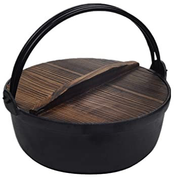 ZAANU Pentola per zuppa Grande Pentola per stufato in ghisa Pentola Antiaderente Non Rivestita per Uso Domestico Pentola per zuppa in ghisa Vecchio Stile Pentola per zuppa addensata Pent
