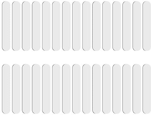 UMCHU 30 Stück Durchsichtigen Gummipuffern,Selbstklebende Elastische Puffer,Wandaufkleber,Transparente Silikon-Türstopper Wand Selbstklebend,für Türen, Schränke, Möbel, Schubladen