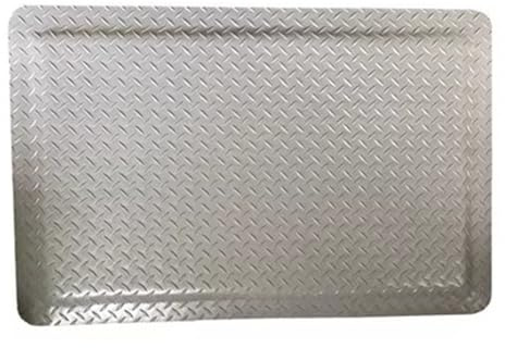 BESNUT Anti-Ermüdungsmatte for Stehschreibtisch, rutschfeste, wasserdichte Küchenmatten for Stehen, Küchenmatten, Arbeitsplatz, Küchentüreingänge (Color : Grey1, Size : 50x80cm/20x31in)