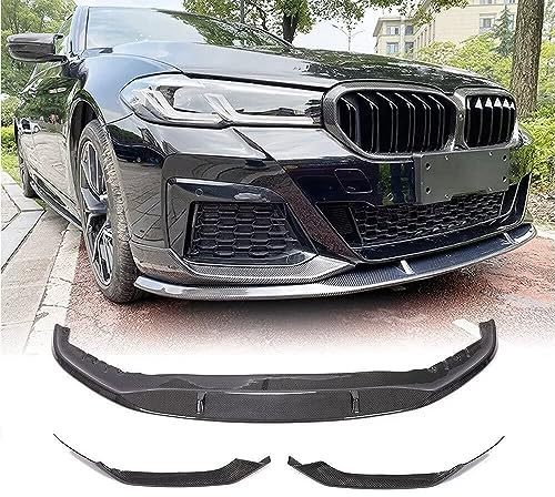 Frontal Alerón Spoiler Labio para BMW G30 M550i M Sport 2021 2022 2023,Parachoques Delantero Labio Divisor Difusor Kit Carrocería