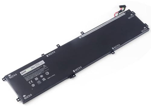 BATTREVO 4GVGH 84Wh Batteria per Computer Portatile Compatibile con Dell XPS 15 9550 P56F P56F001 Precision 5510 Serie Notebook 1P6KD T453X 5XJ28 T453X 062MJV M7R96 451-BBUX