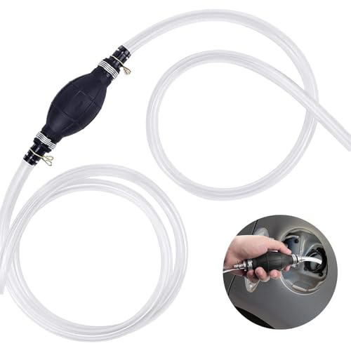 Pompa a Sifone per Benzina, Pompa Manuale per Travaso Liquido Acqua, Pompa Benzina Manuale, Pompa Manuale Portatile per Carburante per Il Trasporto di Gasolio, Liquidi, Benzina