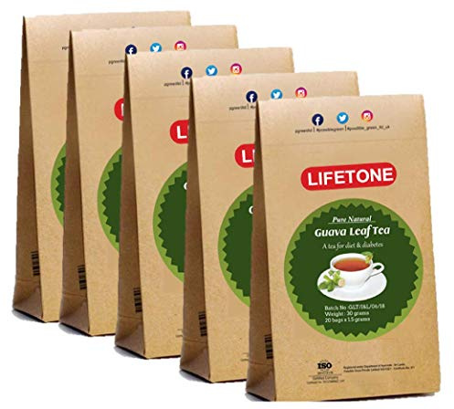 lifetone the tea for better life, Guava Leaf Tea | Immunity Booster | Detox Tea (100 Teabags)