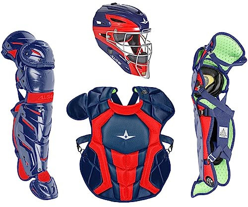 All Star System7 Axis Baseballfänger-Set, zweifarbig, Alter 12–16 Jahre