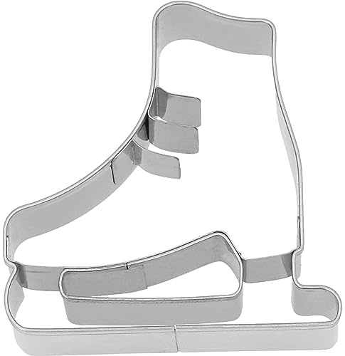 Birkmann, Plätzchen-Ausstechform Schlittschuh, 6 cm, Edelstahl, hochwertige Qualität