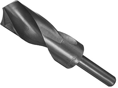 CoCud Ridotto Gambo Trapano Punta, 30mm Taglio Tagliente 1/2 Gambo, Nitruro Rivestito Alto Velocità Acciaio 9341 Torsione Trapano Punte per Acciaio Inossidabile Acciaio Metallo Legna