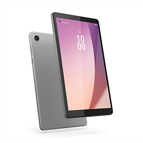 Lenovo Tab M8 (4th Gen) Android Tablet | 8 Inch HD | 32GB | Clear Case + Film | WiFi + 4G | Arctic Grey | Designed for portable entertainment (Renewed)