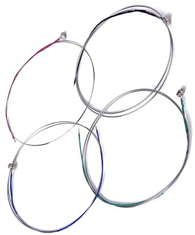 ibasenice Stahl-violinsaiten Gdae Für Geigen Kugelende Nickelumsponnen Heller Klang Schnelle Ansprache