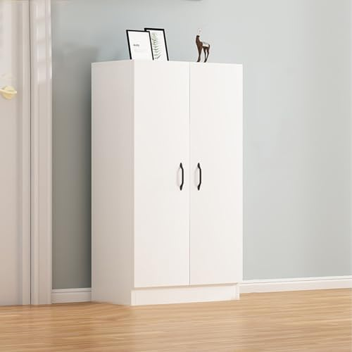 Narrow High Shoe Tipper with Magnetic Flaps, Narrow Farmhouse Shoe Rack with Feet, MULTIPURPOSE ORGANIZER CABINET, Multi-layer Storage, Suitable for Corridors, Entrances, Living Rooms, Hotels ( Color