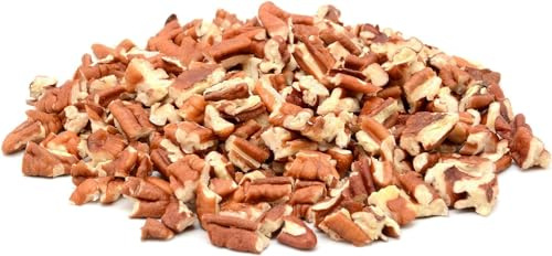 Pecan Pieces 5Kg - Raw Fresh Natural Premium Californian Broken Pecans Nut Small Piece Bulk Nuts from California USA Ideal for Baking Cakes Cooking Pie making Chopped PURIMA