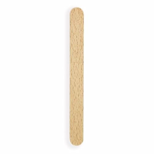 Monouso | 50 Agitadores para Café de Madera 9,3cm, Paletinas de Madera, Utensilios Ecológicos para Servicio de Café y Té