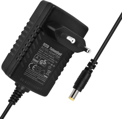 TalentCell AC/DC 12,6 V/2 A, caricabatterie al litio per batterie ricaricabili agli ioni di litio 3S 12 V