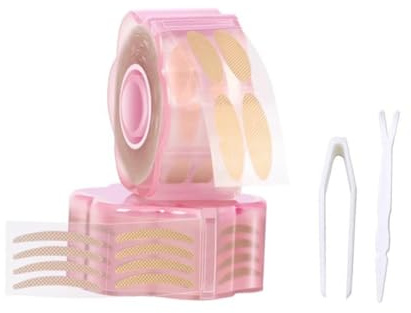 CALLARON Cinta Adhesiva Para Párpados Con Patrón De Encaje Cinta Invisible Para Párpados Dobles Herramienta De Maquillaje Para Uso Diario