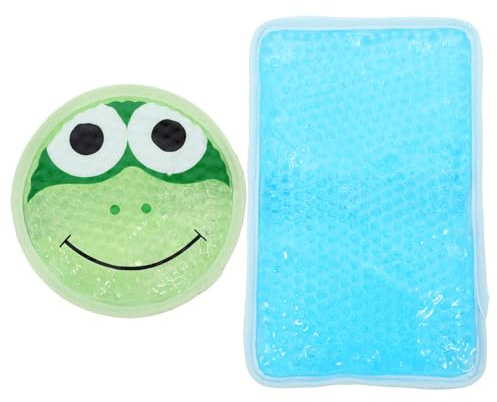 PACKOVE 2pezzi Impacchi Di Ghiaccio in Gel Riutilizzabili Sacchetti Refrigeranti in Gel Piccoli Per Muscolare e Gonfiore
