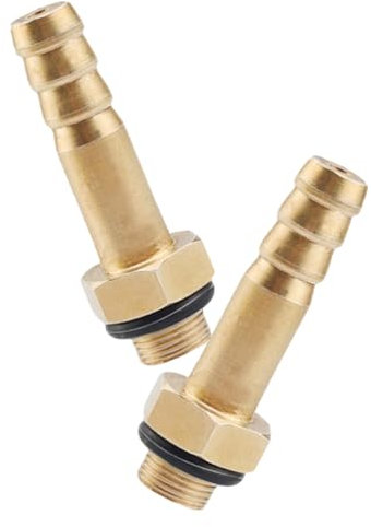 CIYODO Conector t De Latón para Manguera De Gas 8-10 Mm Adaptador De Tubería De Gas para Tanque Cocina Adaptable Conexión Segura Presión Estable