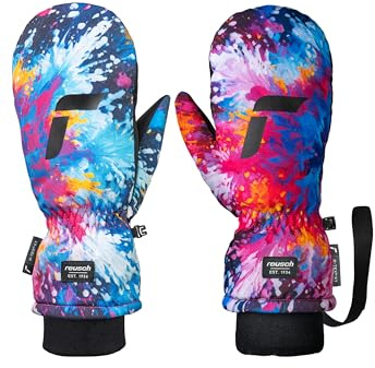 Reusch Winter-Fäustlinge Herren & Damen | warm, wasserdicht & atmungsaktiv | mit strapazierfähiger Handfläche, Softshell-Skihandschuhe für Alltag, Freizeit & Wintersport, Größe 6-11, Carter R-TEX XT