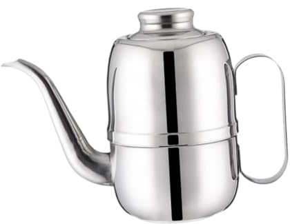 Gcljlmy Huilier multifonction anti-fuite, robuste, grande capacité, bouteille d'huile pour pizzas, fêtes, boulangeries, buffets, restaurants, 1000 ml