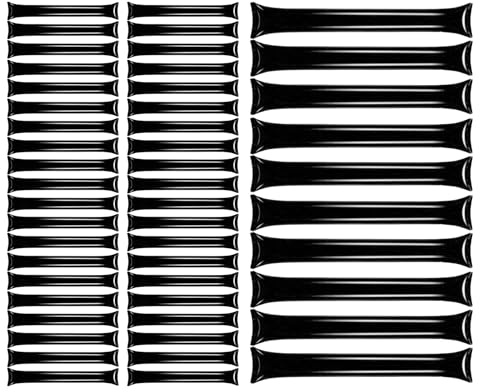 Thunder Sticks - 25 Pairs, Bam Bam Cheering Sticks,Spirit Boom Stick | Thicken Chering Boom Stickk, Party Cheer Supplies For Concertgoers Basketball Games Stadium Attendees Birthday